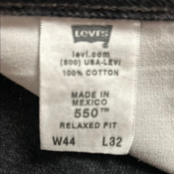 Levi's Men's Black Jeans - Picture 9 of 10